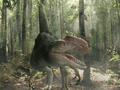 Dinosaur Zoo monolophosaurus in game