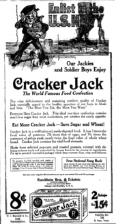Enlist Cracker Jack ad