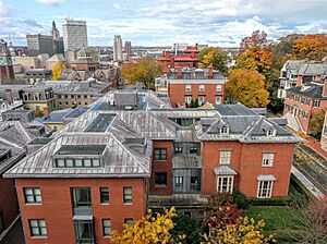 Fall view over Brown 2