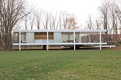 Farnsworth House by Mies Van Der Rohe - exterior-6