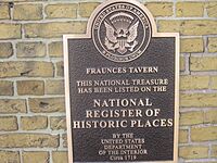 Fraunces Tavern and National Register of Historic Places