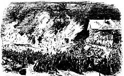 Great Fire in Brisbane, 1 December 1864