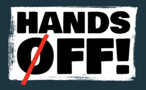 Hands Off logo