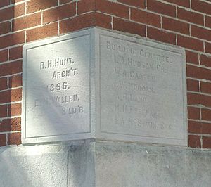 Henry County Tennessee Courthouse Cornerstone 01oct11