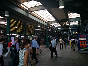 Hoboken Terminal Platform Area