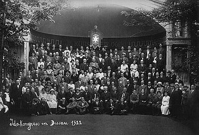 Ido Kongreso en Dessau 1922