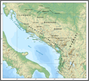 Illyrians in the 1st-2nd centuries CE