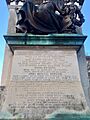 Inscriptions on South African War Memorial, Cardiff, December 2020 01