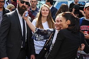 Jacinda Ardern at the University of Auckland 01