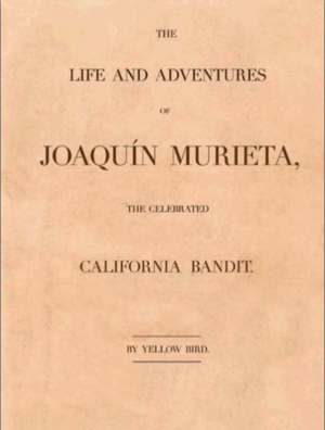 Joaquín Murieta Cover Page