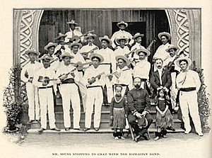 John Philip Sousa and the Hawaiian Band, 1901