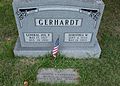 Joseph Gerhardt grave and headstone 02 - section Circle-Left North - Prospect Hill Cemetery - 2014