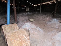 Kampot sea salt storage