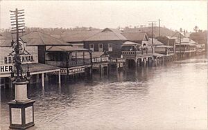 LISMORE, N.S.W. IN FLOOD 23 July 1921