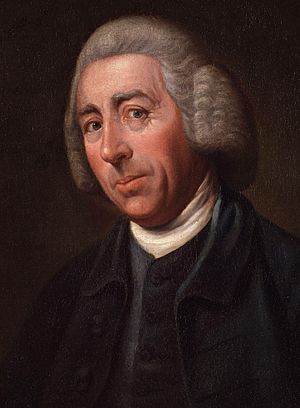 Lancelot ('Capability') Brown by Nathaniel Dance, (later Sir Nathaniel Dance-Holland, Bt) cropped