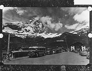 Landschap bij Cervinia in de Italiaanse Alpen, Bestanddeelnr 910-2566