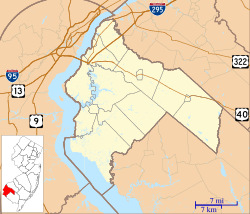 Brotmanville, New Jersey is located in Salem County, New Jersey