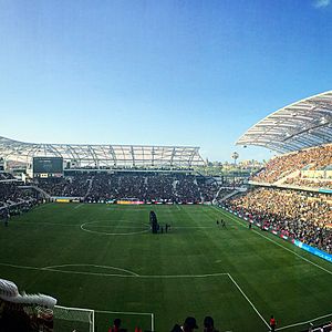 Los Angeles FC inaugural home game - April 29, 2018