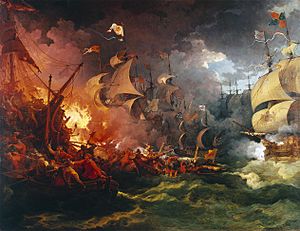 Loutherbourg-Spanish Armada
