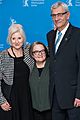 MJK32655 Agnieszka Mandat, Agnieszka Holland and Wiktor Zborowski (Pokot, Berlinale 2017)