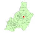 Map of Albanchez (Almería)
