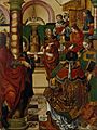 Master of Sigena - Jesus amongst the Doctors of the Law - Google Art Project