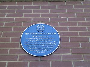 Middleton Railway Blue Plaque (7906790148)