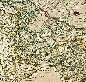 Moll 1720 Persian Empire