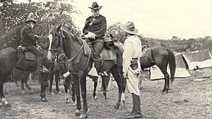 Nelson A. Miles during surrender negotiations for Santiago