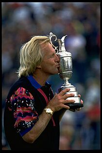 Norman's second Major championship, 1993 Open at Royal St George's
