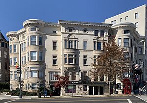 Northwest corner of Connecticut and Florida Avenues NW