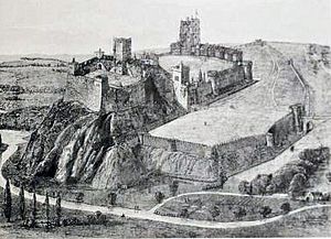 Nottingham castle reconstruction