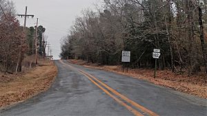 Arkansas Highway 182 in Okolona, January 2018