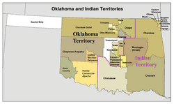 Location of Oklahoma