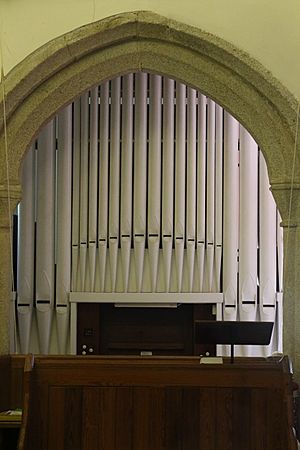 Organ in St Mawnan and St Stephen's church, Mawnan