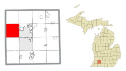 Location within Kalamazoo County