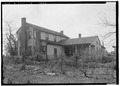 REAR AND SIDE VIEW, N.E. - Green-Woodruff House, Alexandria-Jacksonville Road, Alexandria, Calhoun County, AL HABS ALA,8-ALEX,1-5