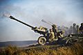 Royal Artillery Firing 105mm Light Guns MOD 45155621