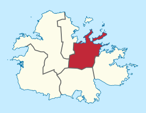Location of Parish of Saint Peter