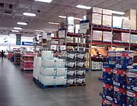 Sams Club interior