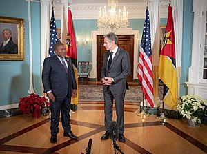 Secretary Blinken With Mozambican President Nyusi (52564866443)