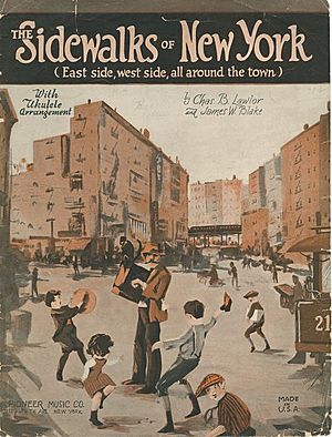 Sidewalks of New York cover