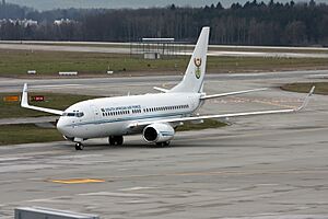 South Africa - Air Force Boeing 737-7ED BBJ ZS-RSA "Inkwazi" (23447990265)