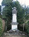 Stèle funéraire - cimetière juif de Besançon