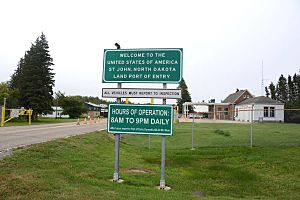St. John–Lena Border Crossing