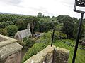 St. Thereotas Chapel, viewed from top of Fordell Castle (geograph 5636257)