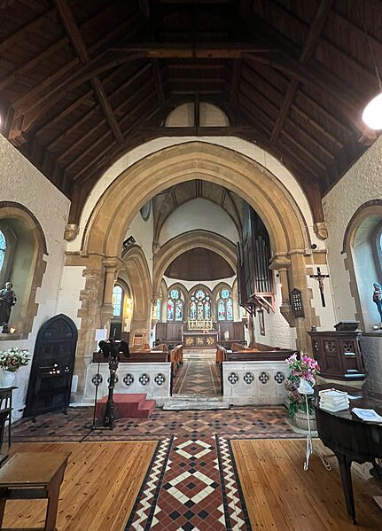 St Frideswide's Church, interior