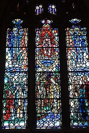 Stained glass window (south window) Corstorphine Parish Church