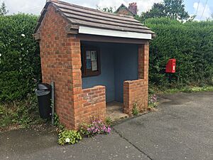 Stoke on Tern bus stop