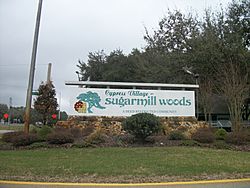 The gateway to Sugarmill Woods on US 19-98